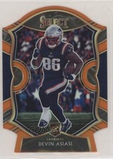 2020 Panini Select Concourse Orange Prizm Die-Cut Devin Asiasi #100 0h5q