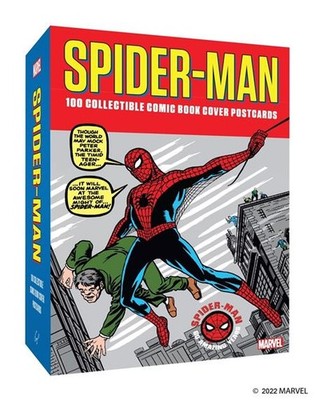 MARVEL SPIDER-MAN 100 COLLECTIBLE COMIC BOOK COVER POSTCARDS #1 PREORDER 15.05.2