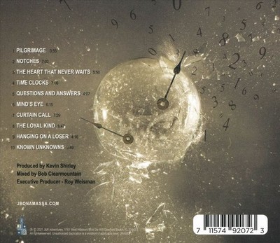JOE BONAMASSA TIME CLOCKS NEW CD