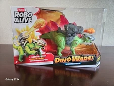 Robo Alive Dino Wars Zuru Robotic Stegosaurus Toy Dinosaur Pet Figure