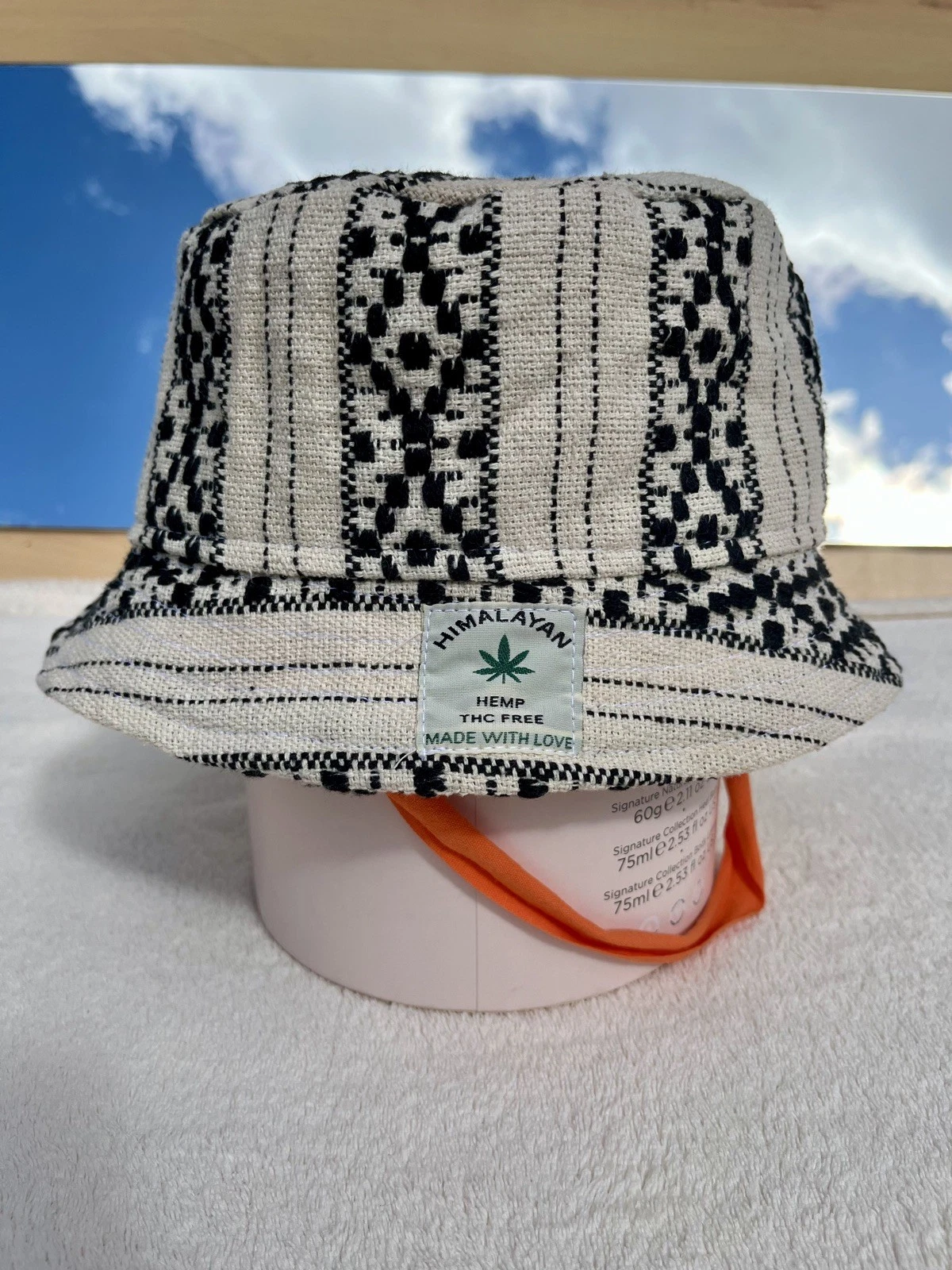 Handcrafted Eco Friendly Natural Hemp Summer Bucket Hat Sunshine Sun Rare 🍁