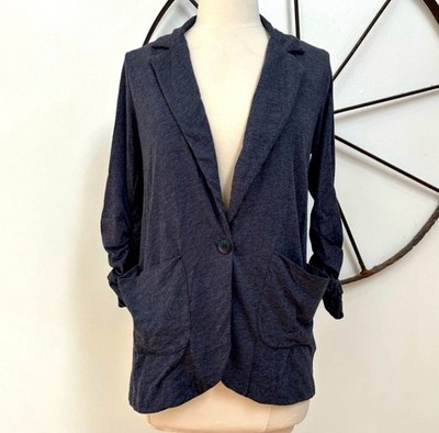 Ella Moss grey sweatshirt blazer XS