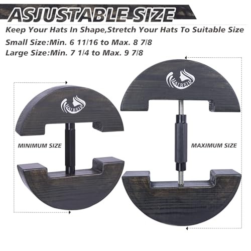 Vintage Hat Stretcher for Fitted Hats Heavy-Duty Turnbuckle  display picture 3