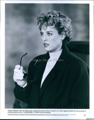 1992 Virginia Madsen Stars As Urban Legend Chaser In Candyman Movie Photo 8x10