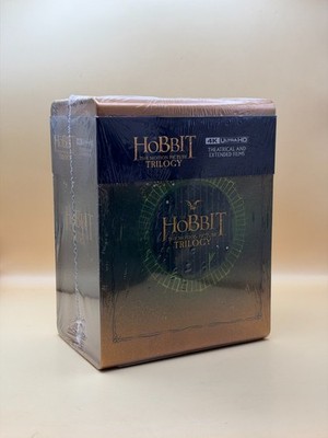 The Hobbit: The Motion Picture Trilogy - SteelBook (Extended & Theatrical) - 4K