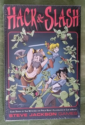 Hack & Slash by Steve Jackson Games, card & dice game, new sealed