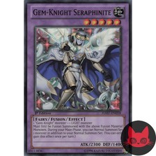 Yugioh Gem-Knight Seraphinite HA07-EN058 Super Rare 1st Edition NM