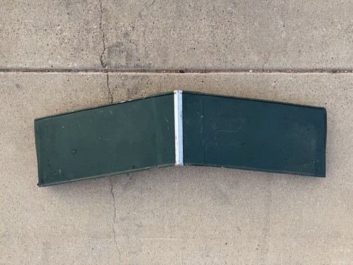 Vintage Aluminum Exterior Sun Visor 54” Original Accessory Hot Rod Chevy Ford