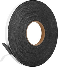 Self Adhesive Foam Tape Weatherstrip 1/2In X 1/16In X 66Ft High Density Foam Ins
