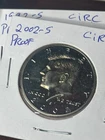 2002 S Proof circulated Kennedy Half Dollars ka