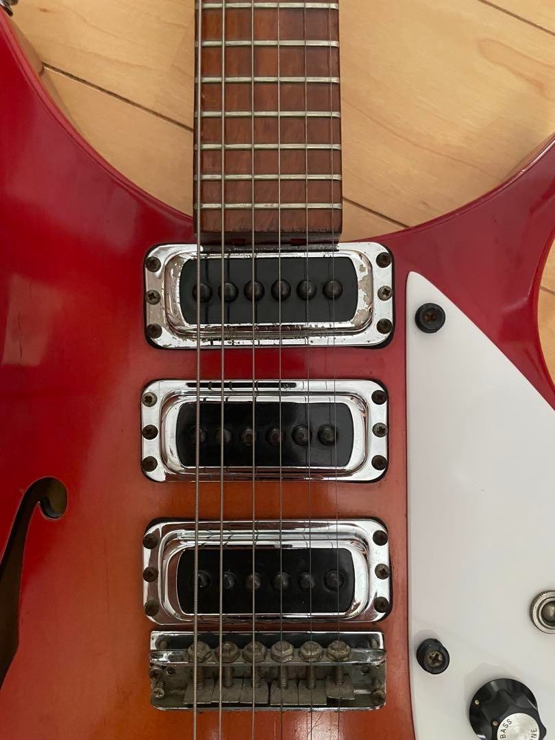 Rickenbacker 320 1975 Vintage Guitar — Rare F-Hole Model