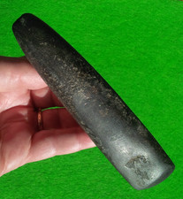 6-1/4" HEMATITE POLE CELT PENNSYLVANIA ARROWHEAD COL. Authentic Indian Artifact