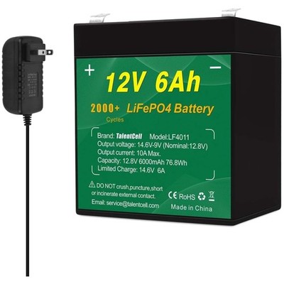 Efficient 12V 6.5Ah Lithium Iron Phosphate Battery
