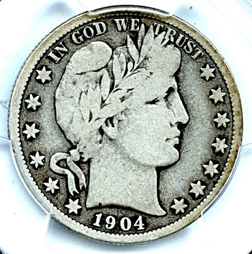 1904-S Barber Half Dollar, PCGS VG10