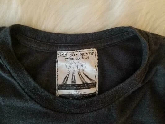 CAMISETA DE FÚTBOL DOMINGO FUNDAY GRANDE GRIS OSCURO GRIME COUTURE GRÁFICA TEE Foto 4 de 4