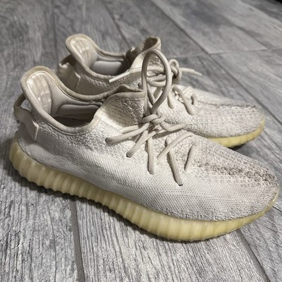 adidas Yeezy Boost 350 V2 'Cream White Triple White' Men s Size 8 (CP9366)