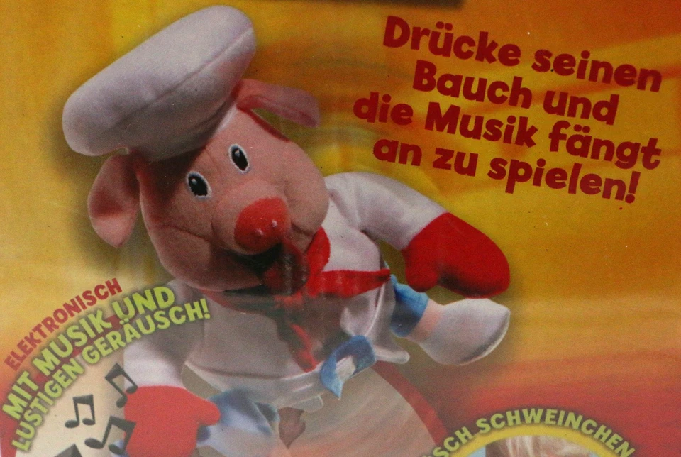 Goliath Schweine Schwarte fliiieg Gesellschaftsspiel mit Musik NEU OVP / AN3151 - Bild 2 von 4