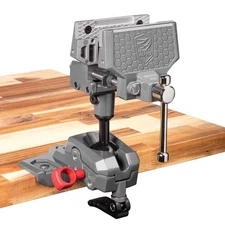 Real Avid Vise - 360° Swiveling Bench Vise for Optimal Positioning, Versatil...