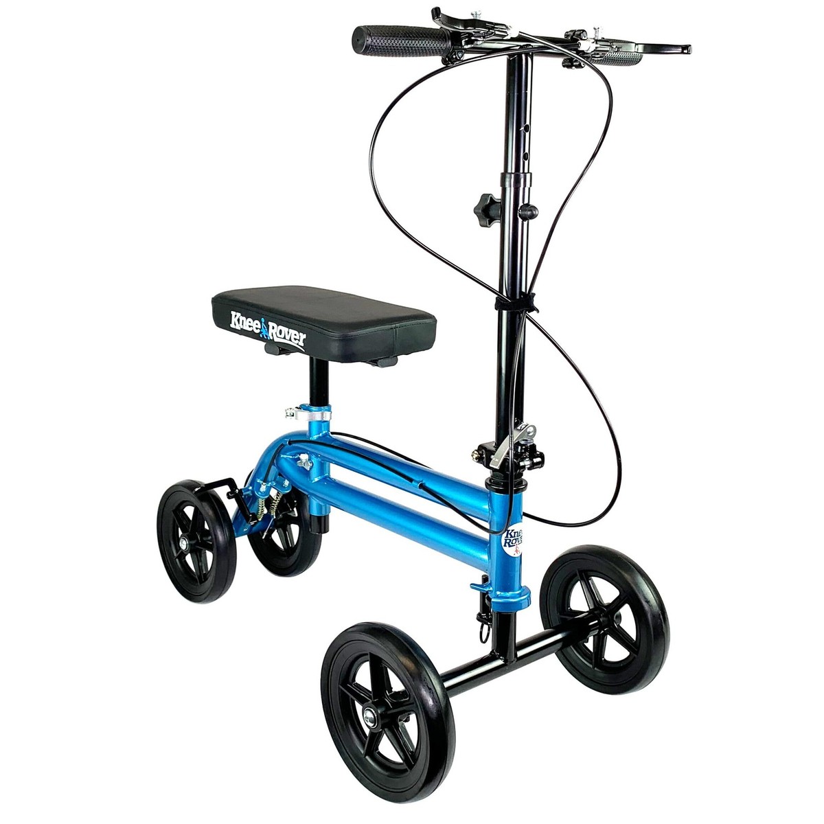 格安！Knee Roverのニーウォーカー KneeRover® Quad HC - All Terrain Knee Walker In Matte Black