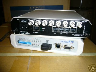 PDH 4 T1 /E1 quad fiber multiplexer MUX over multimode fiber 1310nm 2Km SC - Image 2 of 2