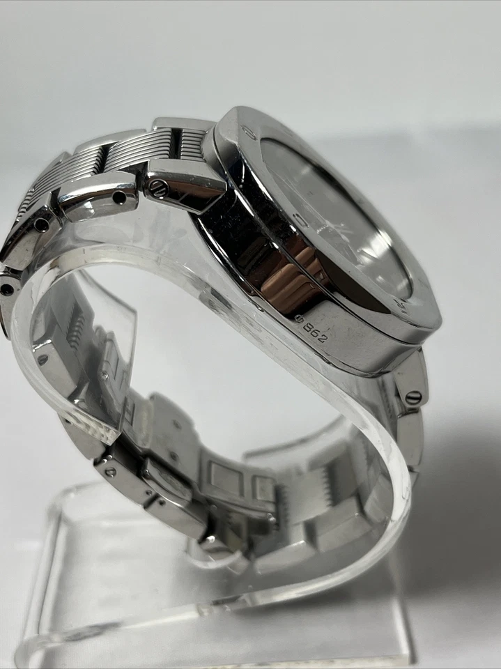 Reloj Hombre Clerc Icon 8 Indicador Reserva de Marcha Automático Reloj Acero Foto 4 de 4