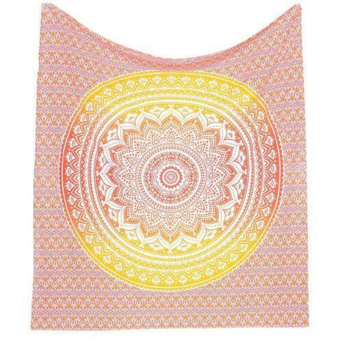 Indian Tapestry Wall Hanging Mandala Hippie Barmeri Sofa Throw Boho Bed Cover UK - Picture 19 of 32