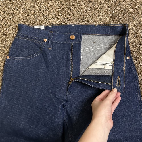 New! Wrangler Jeans Cowboy Cut Rigid 13MWZ Original Fit Men's Pro Rodeo 30x33 - Picture 7 of 14