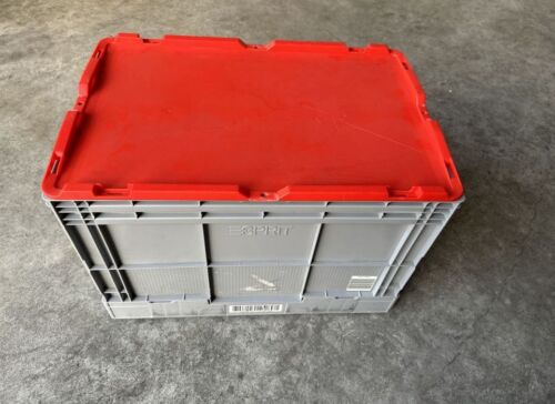 Klappkiste mit Deckel 600x400x420mm Stapelkiste Faltbox - Bild 3 von 5