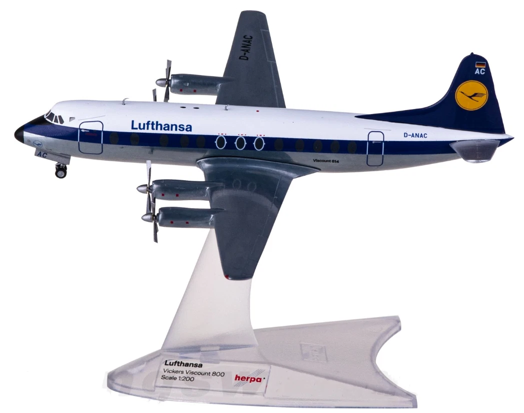 Herpa Vickers Contemporary Diecast Aircraft & Spacecraft for sale