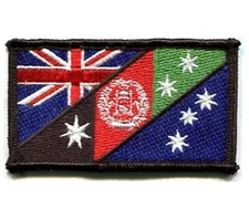 AFGHANISTAN OPERATION Slipper AUSTRALIAN ARMY SAS JTF vêlkrö Aussie-Afghan Flag