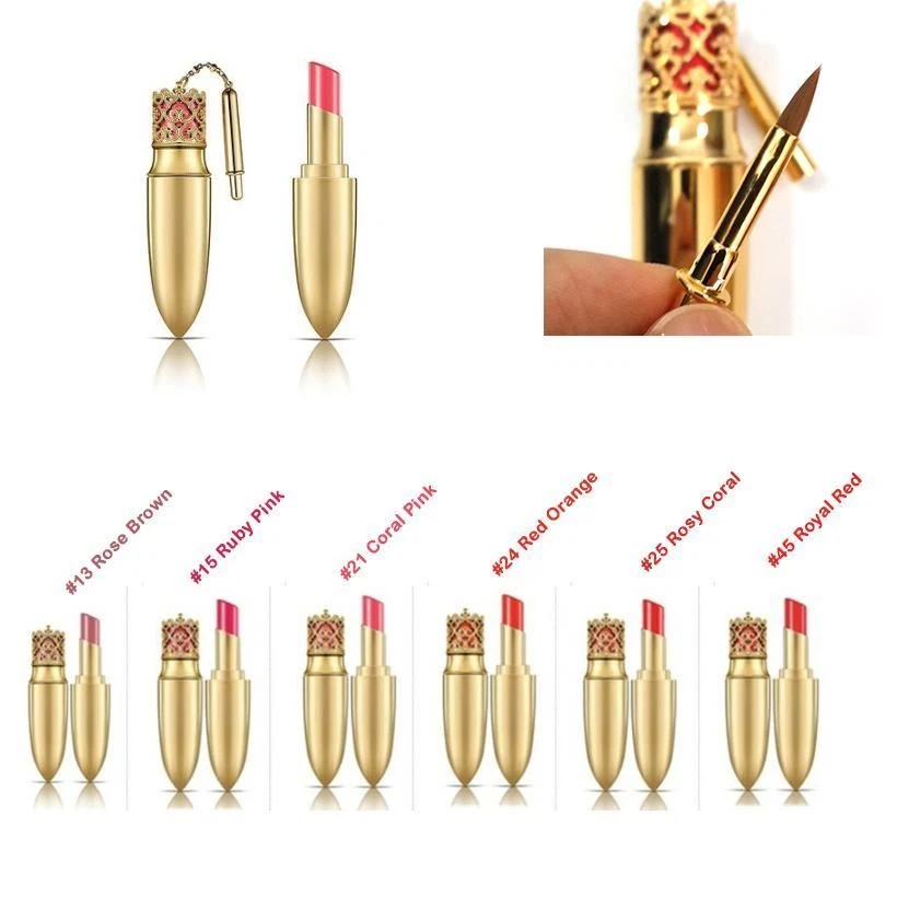 [The History of Whoo] GONGJINHYANG MI LUXURY LIP ROUGE - 1EA Maquillaje Corea Foto 2 de 4