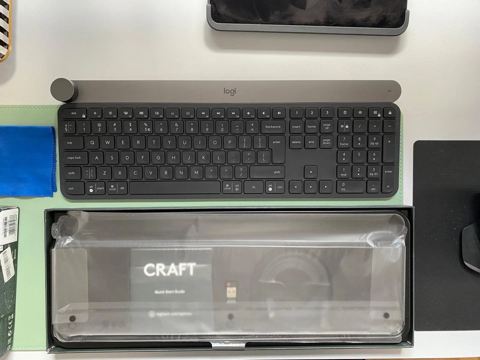Logitech MX Craft Advanced Tastatur – Sehr guter Zustand + OVP-ENGLISCH QWERTY