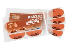 Wink Ease 50 Pairs - Ultra Gold Disposable Tanning Goggles - Self Stick Eye Wear