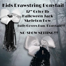 12” DRAWSTRING PONYTAIL FOR KIDS -BRAIDS 1b Halloween Beads And Accessories