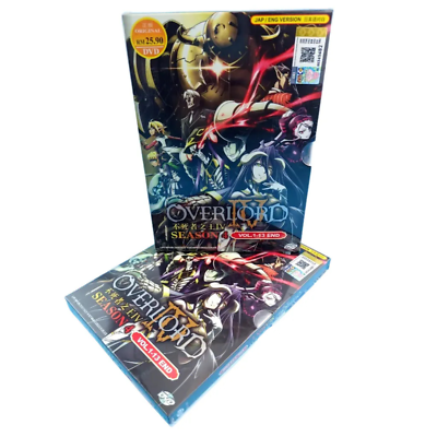 OVERLORD Season 4 [VOL.1-13 END] Anime DVD English Dubbed All