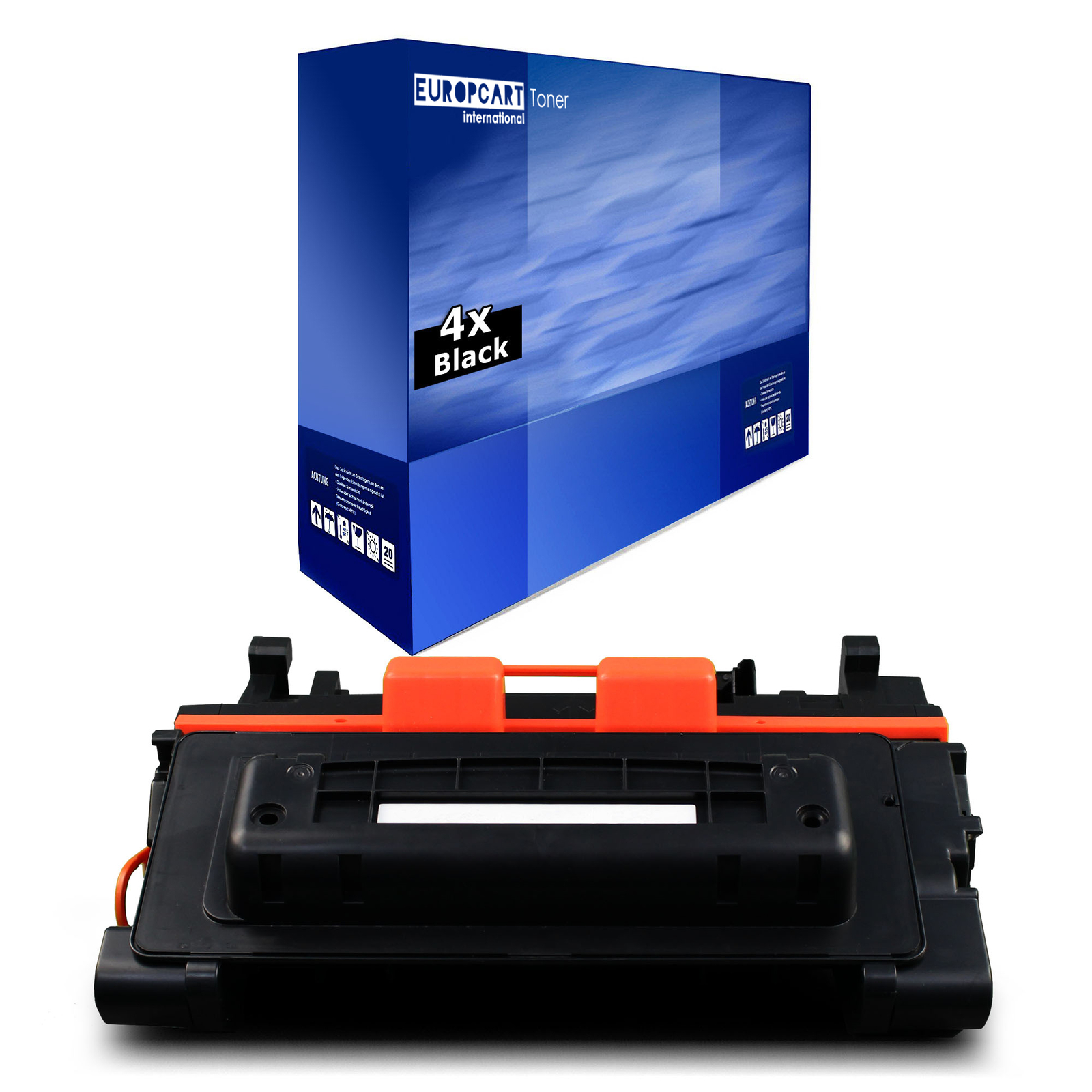 4x Europcart Patrone XXL Alternative f r HP M-4555-f M-4555-h M-4555 ...