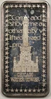 75-P Chicago Water Tower Wonders of America Hamilton Mint 999 Fine Silver Bar