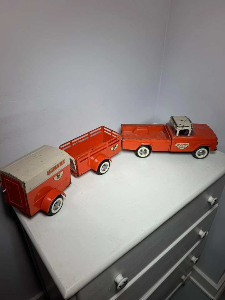 Vintage Nylint U-Hual Truck And Trailers - Image 3 of 4
