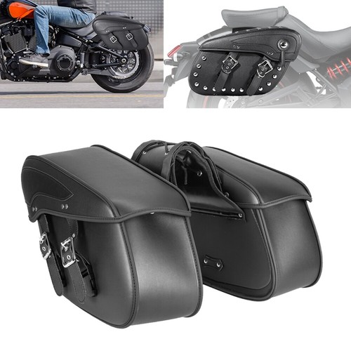 Motorcycle Saddlebag Side Pannier Waterproof Saddle Bags Luggage Universal - Picture 11 of 12