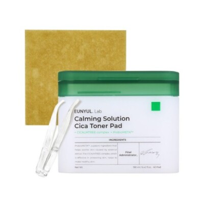 (EUNYUL) Lab Calming Solution Cica Toner Pad 190ml (60pads)