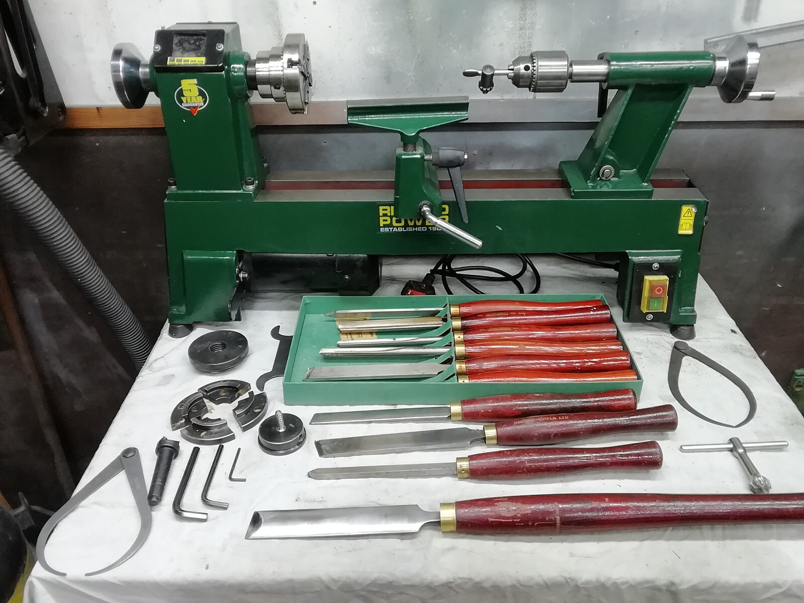 Record woodturning lathe eBay