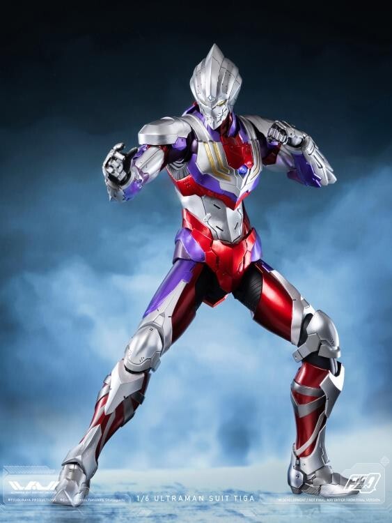 threezero ウルトラマン TIGA 1/6スケール フィギュア 1/6 Sixth Scale Ultraman Suit Tiga Figure by Threezero