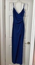 Windsor Royal Blue Prom Dress Size S