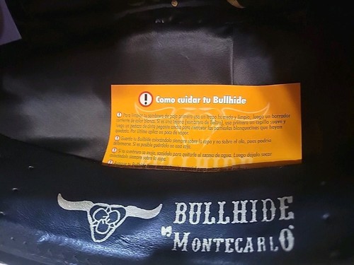 Bullhide by Montecarlo Western Cowboy Hut 6x Bullhide schwarz Gr. 7-1/4 58 - Bild 9 von 10