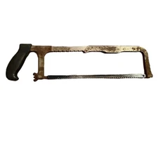 Vintage FORSBERG MFG CO Adjustable Hacksaw WHALE No. 21 Bridgeport Conn USA