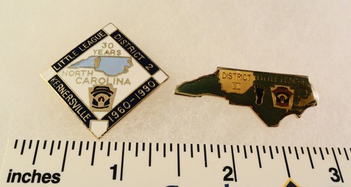 Little League Baseball Pin(s)(2): OVERSIZE - MD D4 UMPIRE