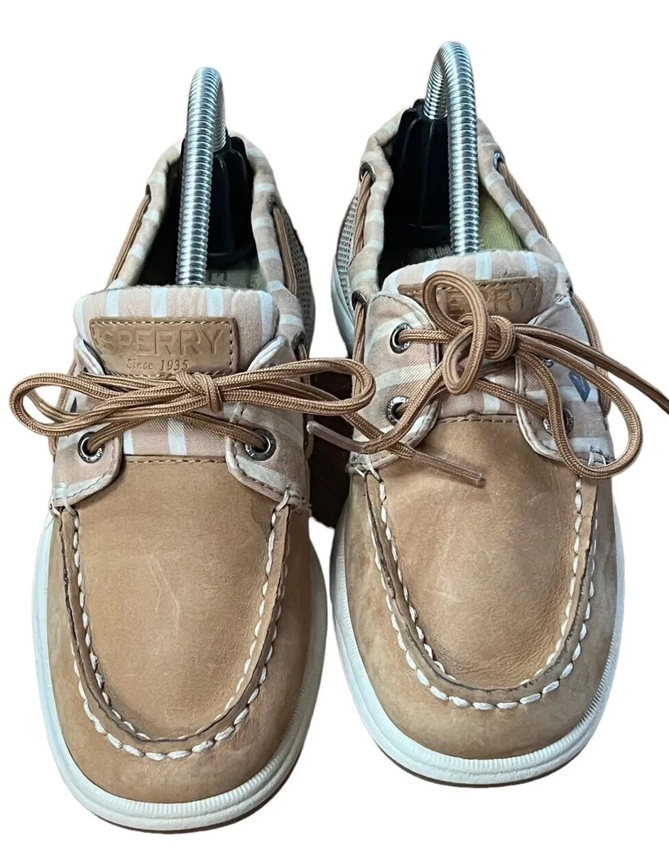 Sperry Top Sider Loafer Women s Size 5.5 Brown Leather Shoes