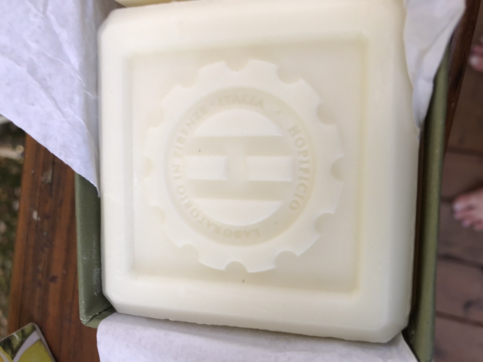 Hopificio Lemon Scented Soap Bars Milled Made in Italy 2 Bars 4.6 oz