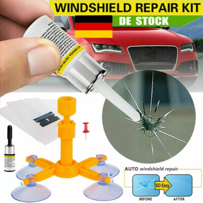Auto Steinschlag Reparatur Set Windschutzscheibe Reparaturset Scheibenr KFZ DE