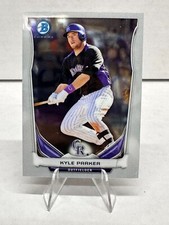 2014 Bowman Chrome Prospect Baseball Card #BCP23 Kyle Parker Colorado Rockies